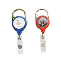 Retractable Badge Reel With Carabiner